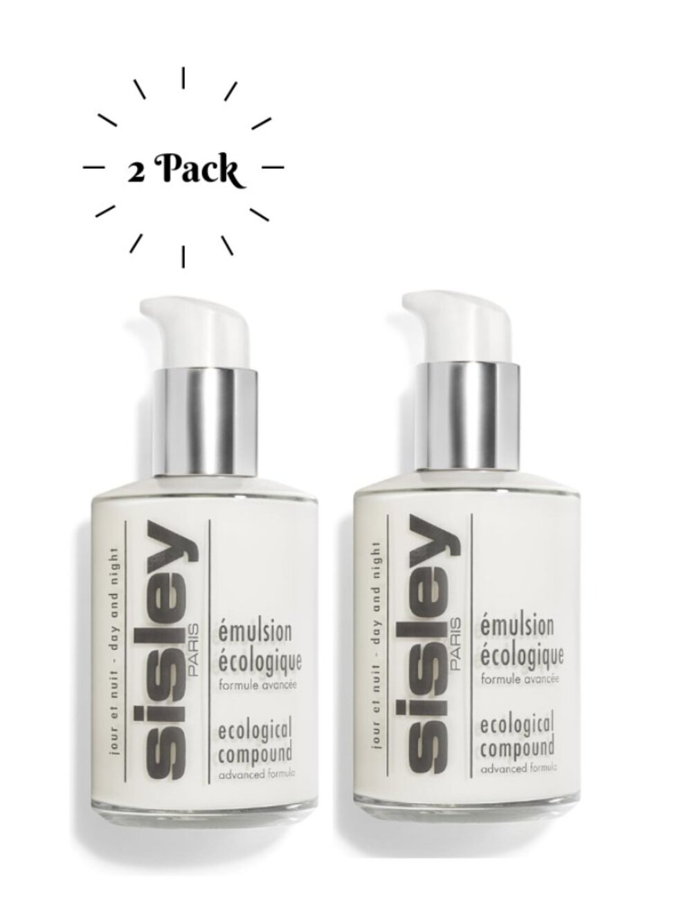 Sisley Paris Ecological Compound Advanced Formula Day & Night Cream 125ml 2-Pack